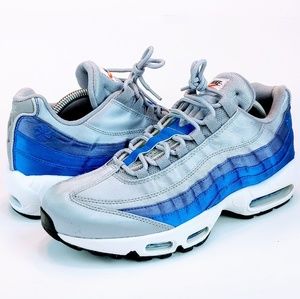 🆕 NIKE Shoes AIR MAX 95 SE Blue Nebula Wolf Grey